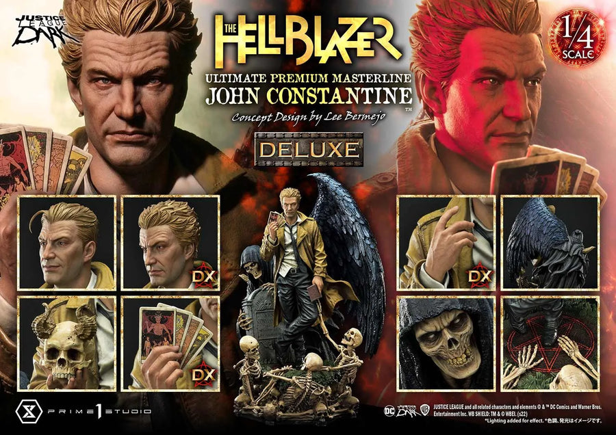 JOHN CONSTANTINE (Deluxe Bonus Version) Hell Blazer (Comics) – Prime1Studio – ActionFigure Brasil