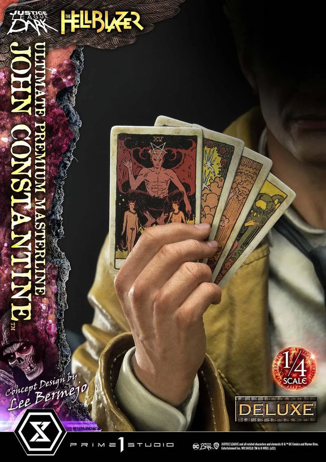 JOHN CONSTANTINE (Deluxe Bonus Version) Hell Blazer (Comics) – Prime1Studio – ActionFigure Brasil