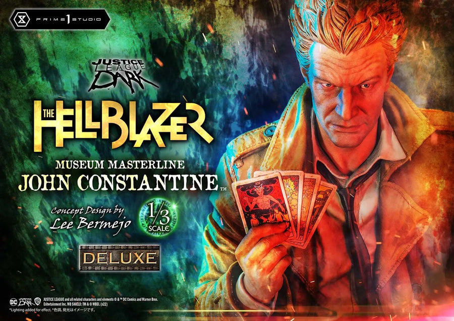 JOHN CONSTANTINE (Deluxe Bonus Version) Hell Blazer (Comics) – Prime1Studio – ActionFigure Brasil