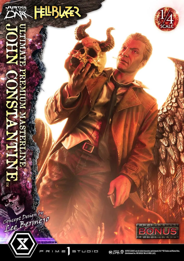 JOHN CONSTANTINE (Deluxe Bonus Version) Hell Blazer (Comics) – Prime1Studio – ActionFigure Brasil