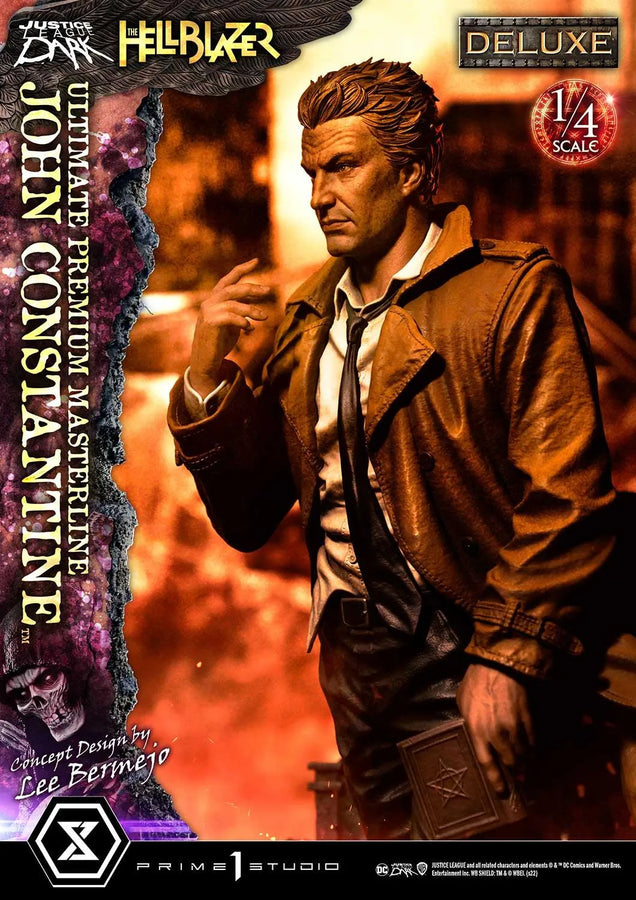 JOHN CONSTANTINE (Deluxe Bonus Version) Hell Blazer (Comics) – Prime1Studio – ActionFigure Brasil