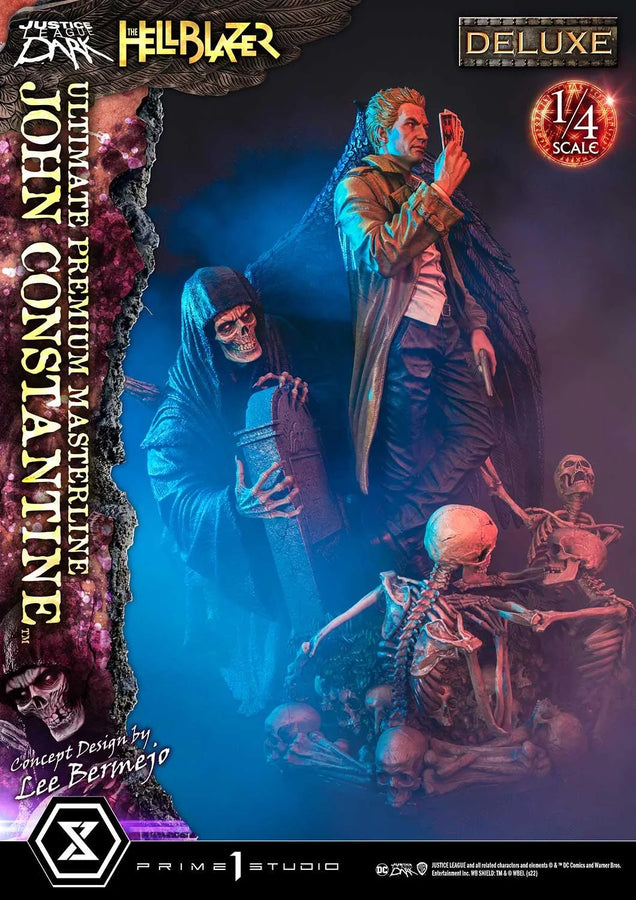 JOHN CONSTANTINE (Deluxe Bonus Version) Hell Blazer (Comics) – Prime1Studio – ActionFigure Brasil