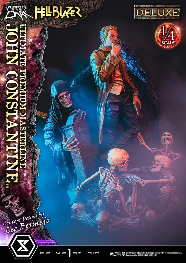 JOHN CONSTANTINE (Deluxe Bonus Version) Hell Blazer (Comics) – Prime1Studio – ActionFigure Brasil