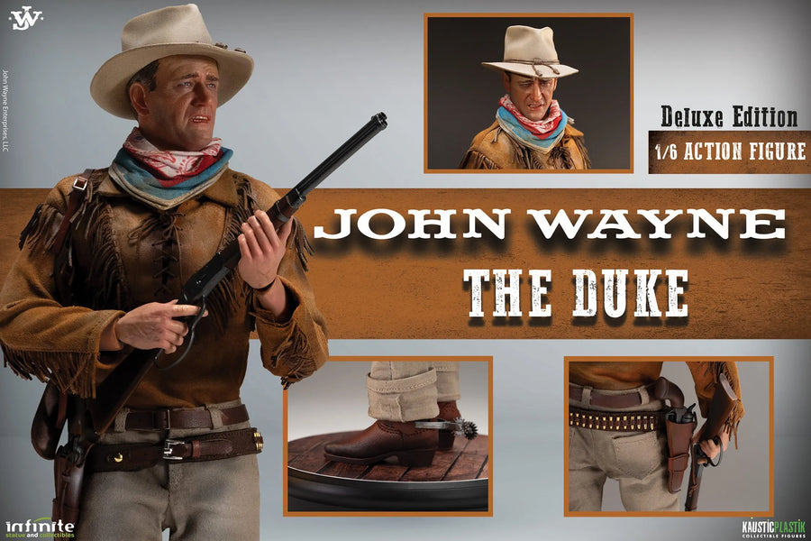 John Wayne as The Duke Deluxe - LIMITED EDITION: TBD (Deluxe Version) – Infinite Statue – ActionFigure Brasil