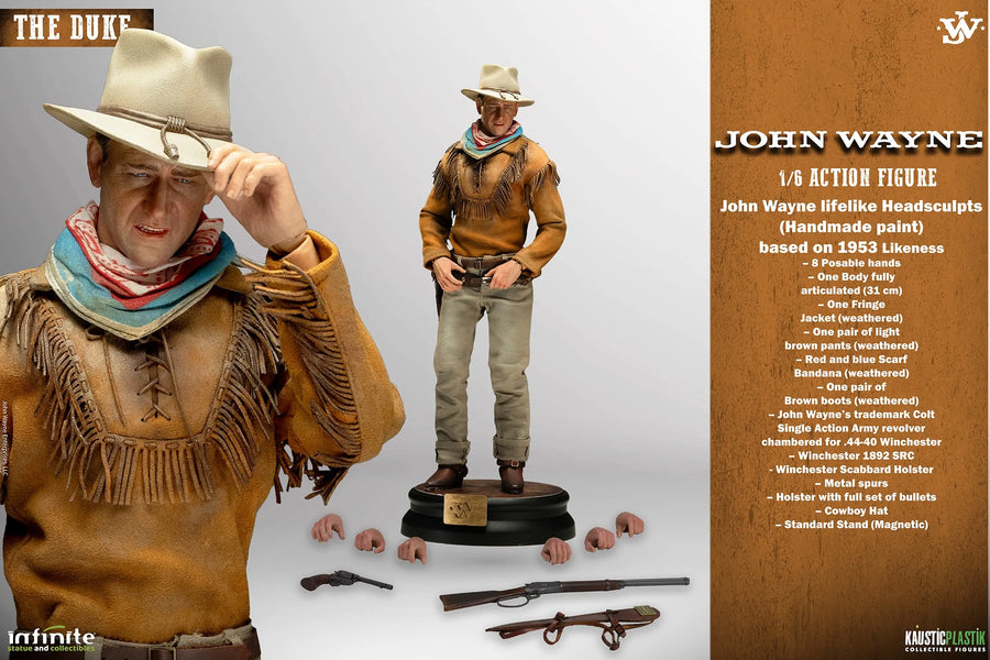 John Wayne as The Duke - LIMITED EDITION: TBD (Standard Edition) – Infinite Statue – ActionFigure Brasil