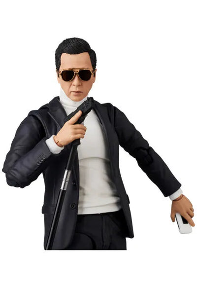 John Wick: Chapter 4 - Caine - Mafex (No.234) (Medicom Toy)ㅤ – Medicom Toy – ActionFigure Brasil — com base expositora