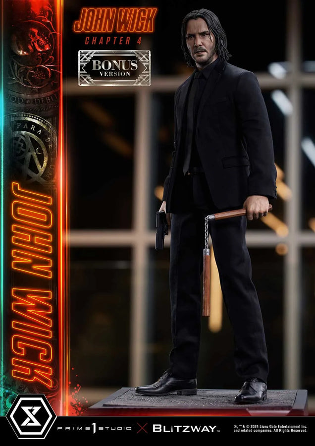 John Wick (Deluxe Bonus Version) John Wick: Chapter 4 (Film) – Prime1Studio – ActionFigure Brasil