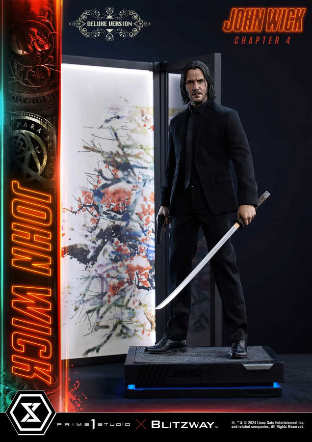 John Wick (Deluxe Bonus Version) John Wick: Chapter 4 (Film) – Prime1Studio – ActionFigure Brasil