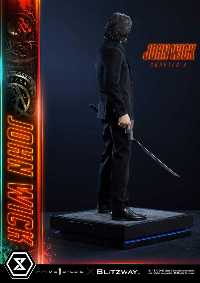 John Wick (Deluxe Bonus Version) John Wick: Chapter 4 (Film) – Prime1Studio – ActionFigure Brasil