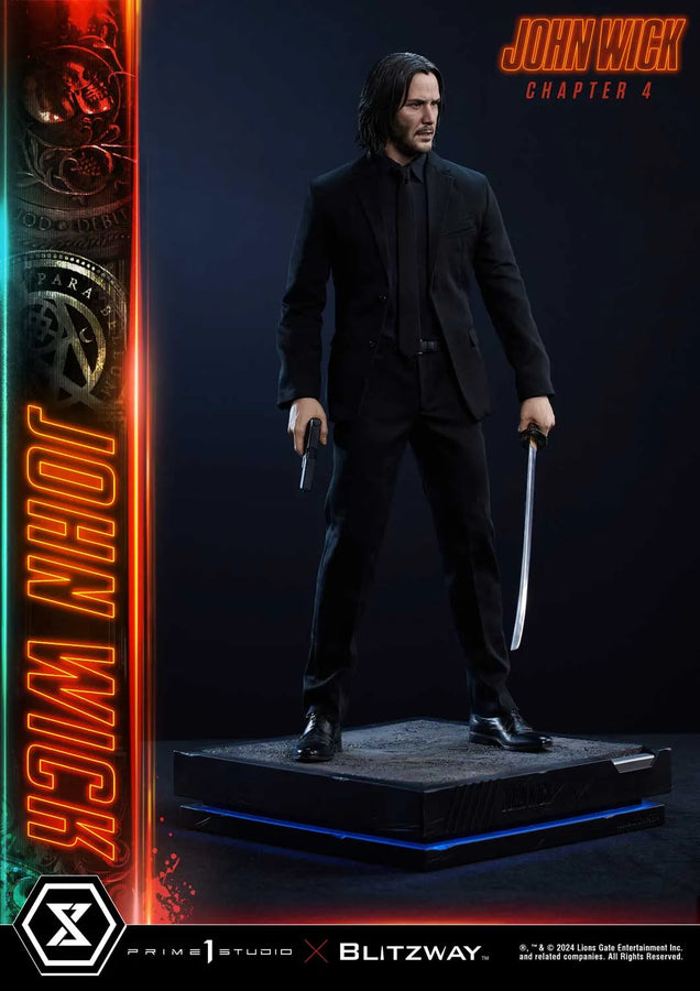 John Wick (Deluxe Bonus Version) John Wick: Chapter 4 (Film) – Prime1Studio – ActionFigure Brasil