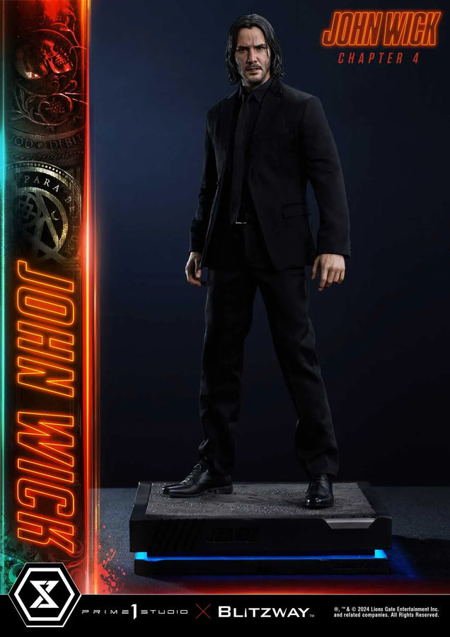 John Wick (Regular Version) John Wick: Chapter 4 (Film) – Prime1Studio – ActionFigure Brasil