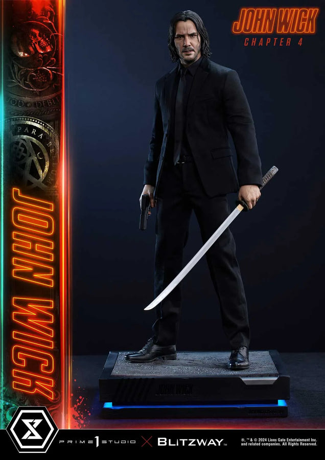 John Wick (Regular Version) John Wick: Chapter 4 (Film) – Prime1Studio – ActionFigure Brasil