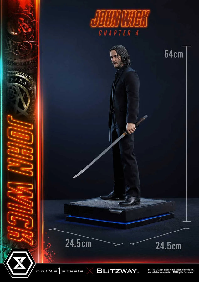 John Wick (Regular Version) John Wick: Chapter 4 (Film) – Prime1Studio – ActionFigure Brasil