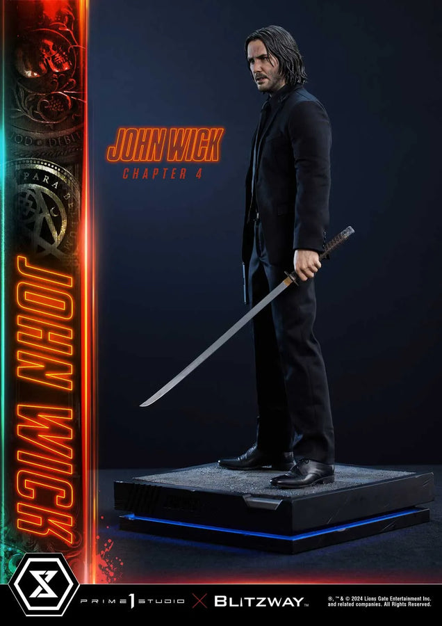 John Wick (Regular Version) John Wick: Chapter 4 (Film) – Prime1Studio – ActionFigure Brasil