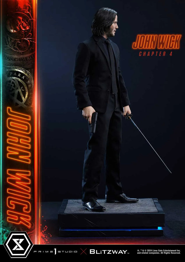 John Wick (Regular Version) John Wick: Chapter 4 (Film) – Prime1Studio – ActionFigure Brasil