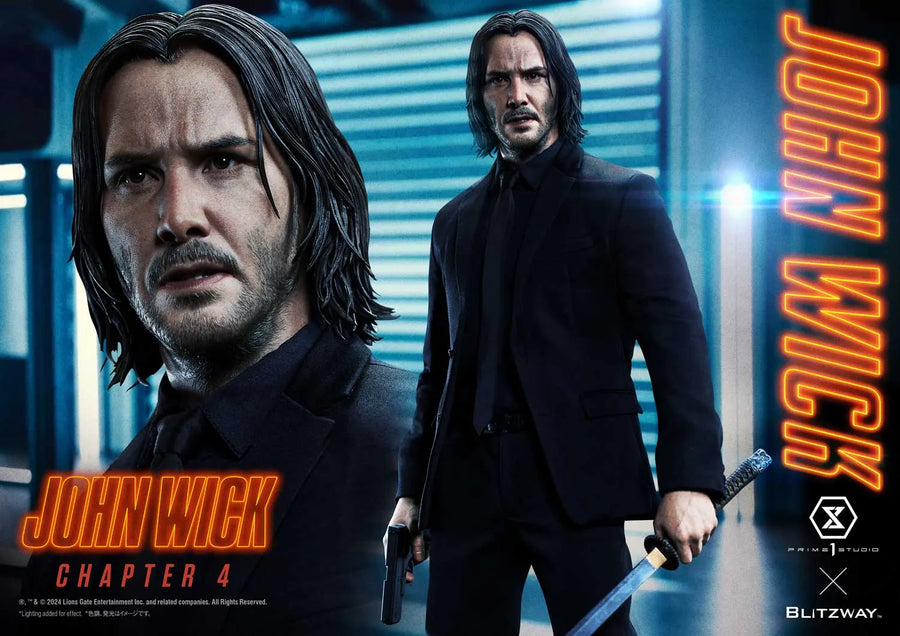 John Wick (Regular Version) John Wick: Chapter 4 (Film) – Prime1Studio – ActionFigure Brasil
