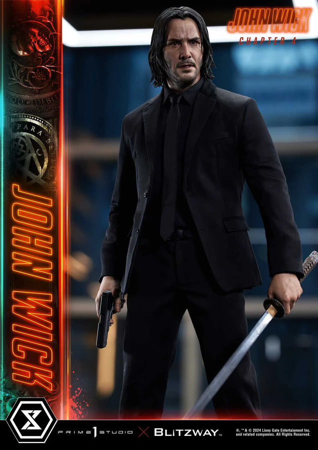 John Wick (Regular Version) John Wick: Chapter 4 (Film) – Prime1Studio – ActionFigure Brasil