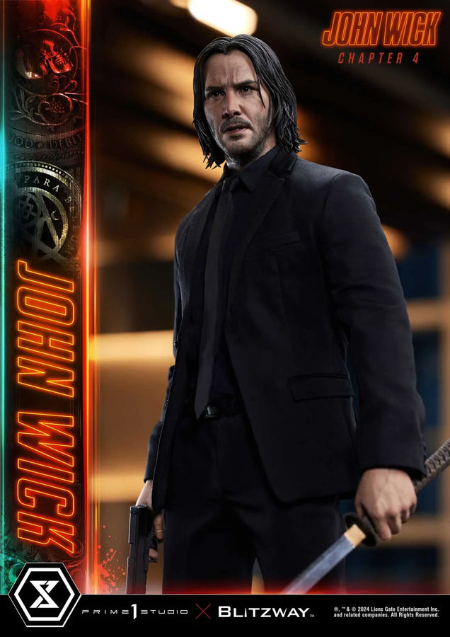 John Wick (Regular Version) John Wick: Chapter 4 (Film) – Prime1Studio – ActionFigure Brasil