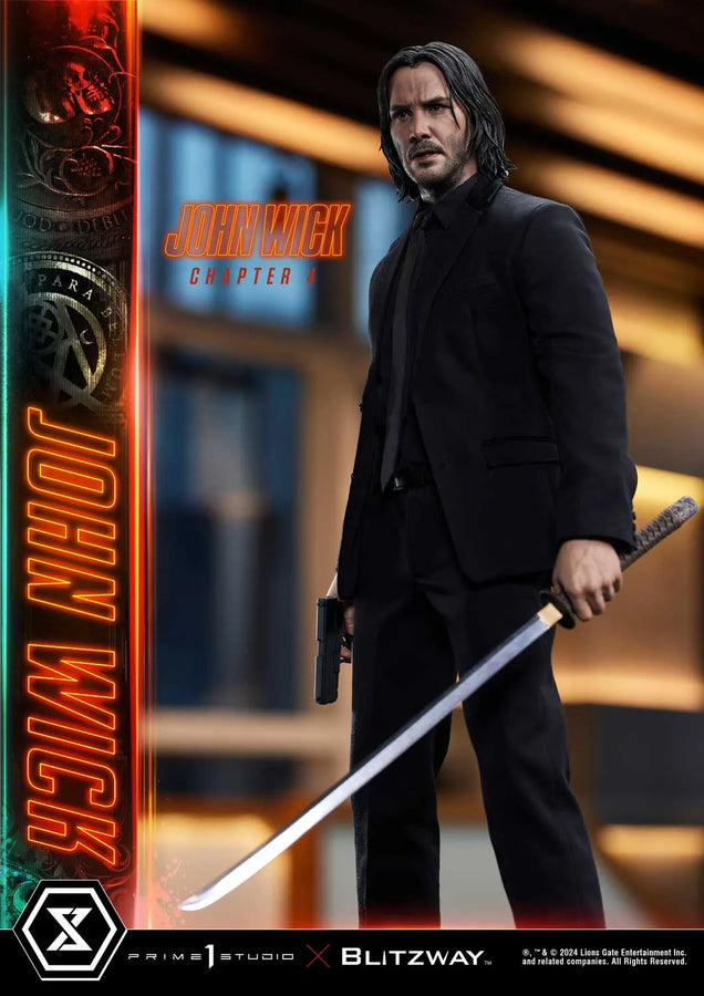 John Wick (Regular Version) John Wick: Chapter 4 (Film) – Prime1Studio – ActionFigure Brasil