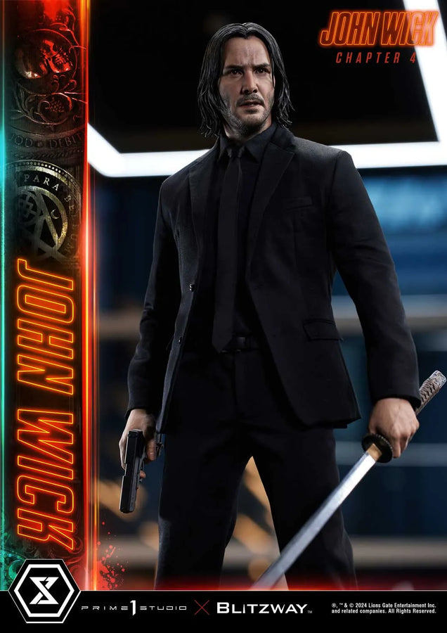 John Wick (Regular Version) John Wick: Chapter 4 (Film) – Prime1Studio – ActionFigure Brasil