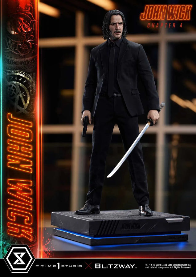 John Wick (Regular Version) John Wick: Chapter 4 (Film) – Prime1Studio – ActionFigure Brasil