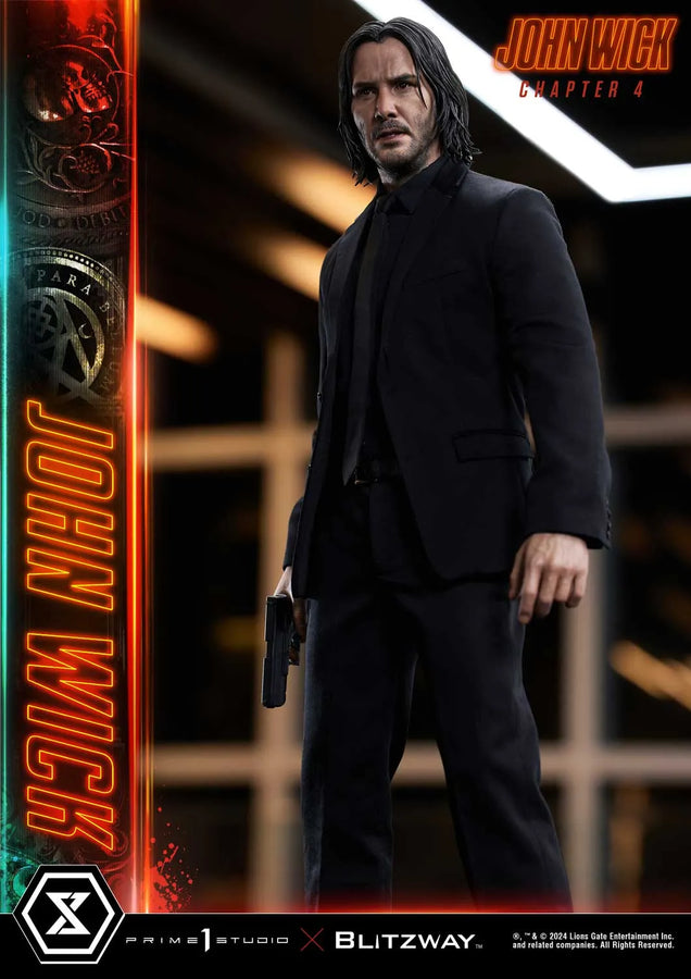 John Wick (Regular Version) John Wick: Chapter 4 (Film) – Prime1Studio – ActionFigure Brasil