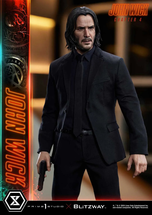 John Wick (Regular Version) John Wick: Chapter 4 (Film) – Prime1Studio – ActionFigure Brasil