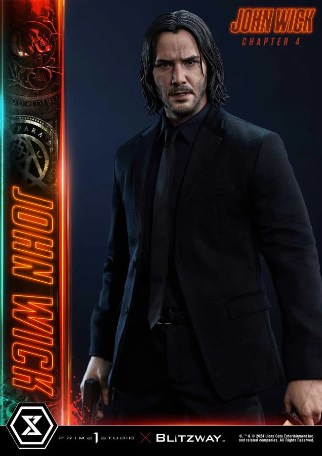 John Wick (Regular Version) John Wick: Chapter 4 (Film) – Prime1Studio – ActionFigure Brasil