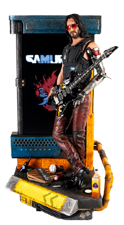 Johnny Silverhand - LIMITED EDITION: 2077 (Exclusive) – PureArts – ActionFigure Brasil