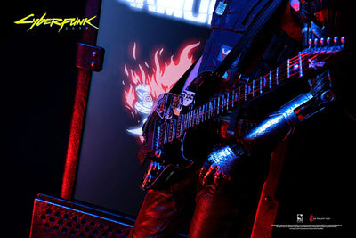 Johnny Silverhand - LIMITED EDITION: 2077 (Exclusive) – PureArts – ActionFigure Brasil — embalagem