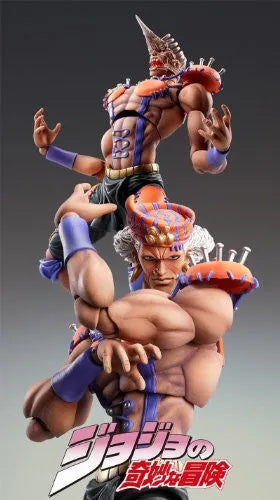Jojo no Kimyou na Bouken - Battle Tendency - ACDC - Super Action Statue #46 (Medicos Entertainment)ㅤ – Medicos Entertainment – ActionFigure Brasil — ângulo diferente