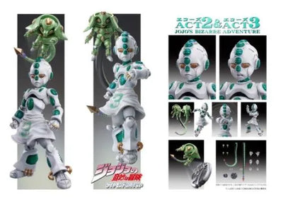 Jojo no Kimyou na Bouken - Diamond Is Not Crash - Echoes ACT 2 - Echoes ACT 3 - Super Action Statue #24 (Medicos Entertainment)ㅤ – Medicos Entertainment – ActionFigureBrasil — ângulo diferente