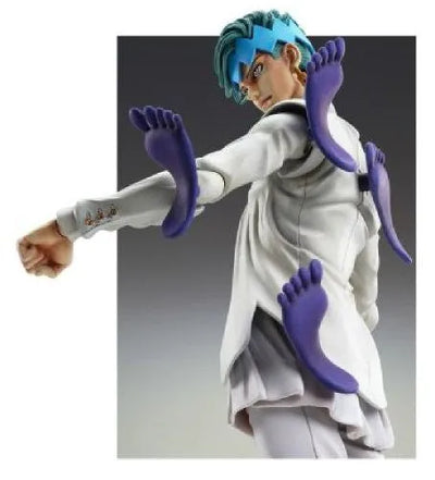 Jojo no Kimyou na Bouken - Diamond Is Not Crash - Kishibe Rohan - Super Action Statue #45 - Ver.2 (Medicos Entertainment)ㅤ – Medicos Entertainment – ActionFigureBrasil — embalagem
