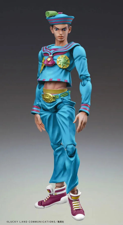 Jojo no Kimyou na Bouken - Jojolion - Higashikata Josuke (Jojolion) - Super Action Statue - Second (Medicos Entertainment)ㅤ – Medicos Entertainment – ActionFigure Brasil