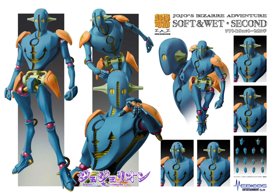 Jojo no Kimyou na Bouken - Jojolion - Soft & Wet - Super Action Statue - Second (Medicos Entertainment)ㅤ – Medicos Entertainment – ActionFigureBrasil