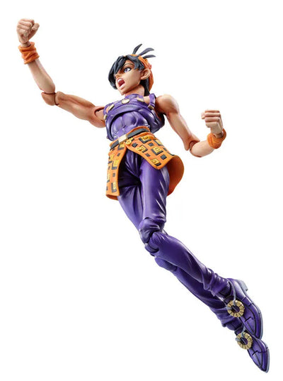 Jojo no Kimyou na Bouken - Ougon no Kaze - Aerosmith - Clash - Formaggio - Narancia Ghirga - Super Action Statue #44 2019 re-release (Medicos Entertainment)ㅤ – Medicos Entertainment As Manufacturer – ActionFigureBrasil — detalhe do produto
