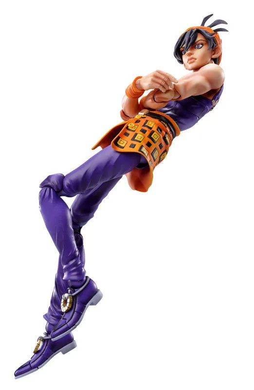 Jojo no Kimyou na Bouken - Ougon no Kaze - Aerosmith - Clash - Formaggio - Narancia Ghirga - Super Action Statue #44 2019 re-release (Medicos Entertainment)ㅤ – Medicos Entertainment – ActionFigureBrasil
