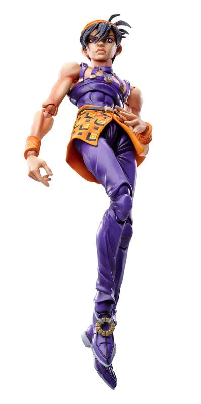 Jojo no Kimyou na Bouken - Ougon no Kaze - Aerosmith - Clash - Formaggio - Narancia Ghirga - Super Action Statue #44 2019 re-release (Medicos Entertainment)ㅤ – Medicos Entertainment – ActionFigureBrasil