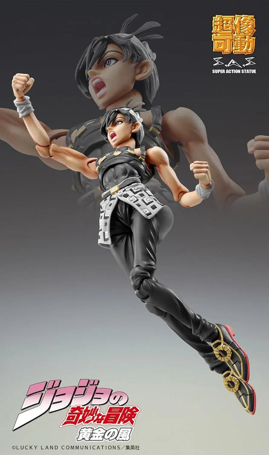 Jojo no Kimyou na Bouken - Ougon no Kaze - Aerosmith - Clash - Formaggio - Narancia Ghirga - Super Action Statue - Ver. Black (Medicos Entertainment)ㅤ – Medicos Entertainment – ActionFigure Brasil