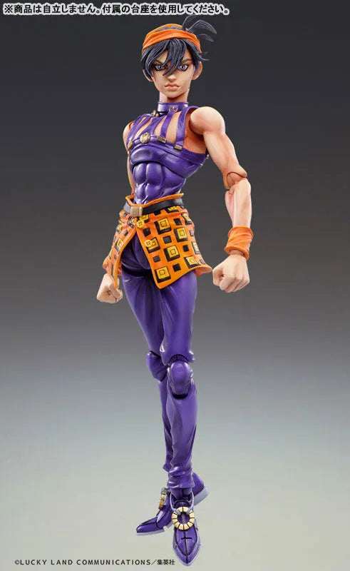 Jojo no Kimyou na Bouken - Ougon no Kaze - Aerosmith - Clash - Formaggio - Narancia Ghirga - Super Action Statueb - 2025 Re-release (Medicos Entertainment)ㅤ – Medicos Entertainment – ActionFigureBrasil