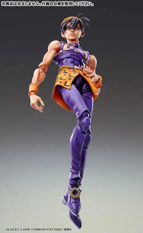 Jojo no Kimyou na Bouken - Ougon no Kaze - Aerosmith - Clash - Formaggio - Narancia Ghirga - Super Action Statueb - 2025 Re-release (Medicos Entertainment)ㅤ – Medicos Entertainment – ActionFigureBrasil