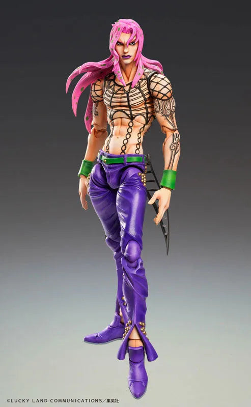 Jojo no Kimyou na Bouken - Ougon no Kaze - Diavolo - Super Action Statue #63 - 2022 Re-release (Medicos Entertainment)ㅤ – Medicos Entertainment – ActionFigure Brasil