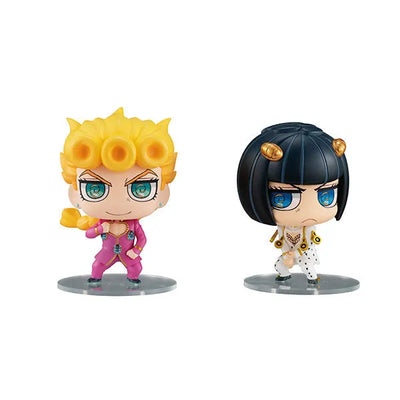 Jojo no Kimyou na Bouken - Ougon no Kaze - Giorno Giovanna - Chimi Mega Buddy! (MegaHouse)ㅤ – MegaHouse – ActionFigureBrasil