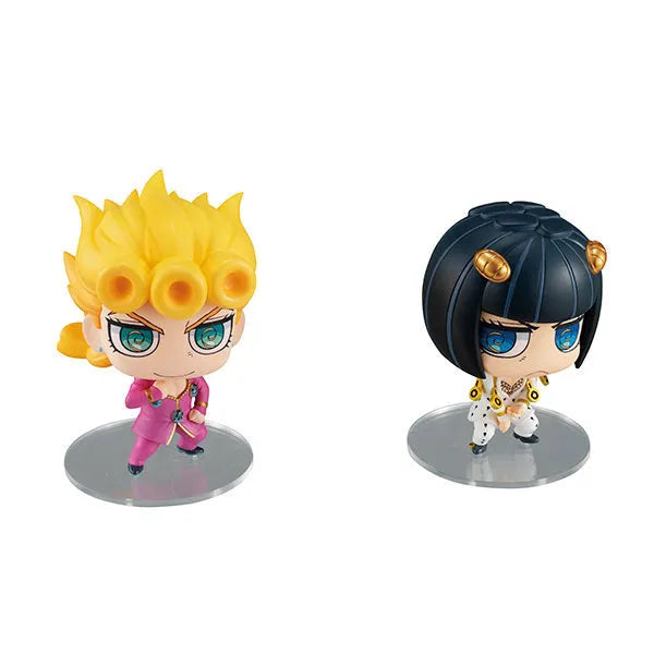 Jojo no Kimyou na Bouken - Ougon no Kaze - Giorno Giovanna - Chimi Mega Buddy! (MegaHouse)ㅤ – MegaHouse – ActionFigureBrasil