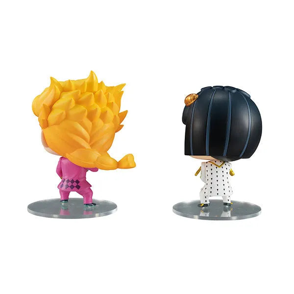 Jojo no Kimyou na Bouken - Ougon no Kaze - Giorno Giovanna - Chimi Mega Buddy! (MegaHouse)ㅤ – MegaHouse – ActionFigureBrasil