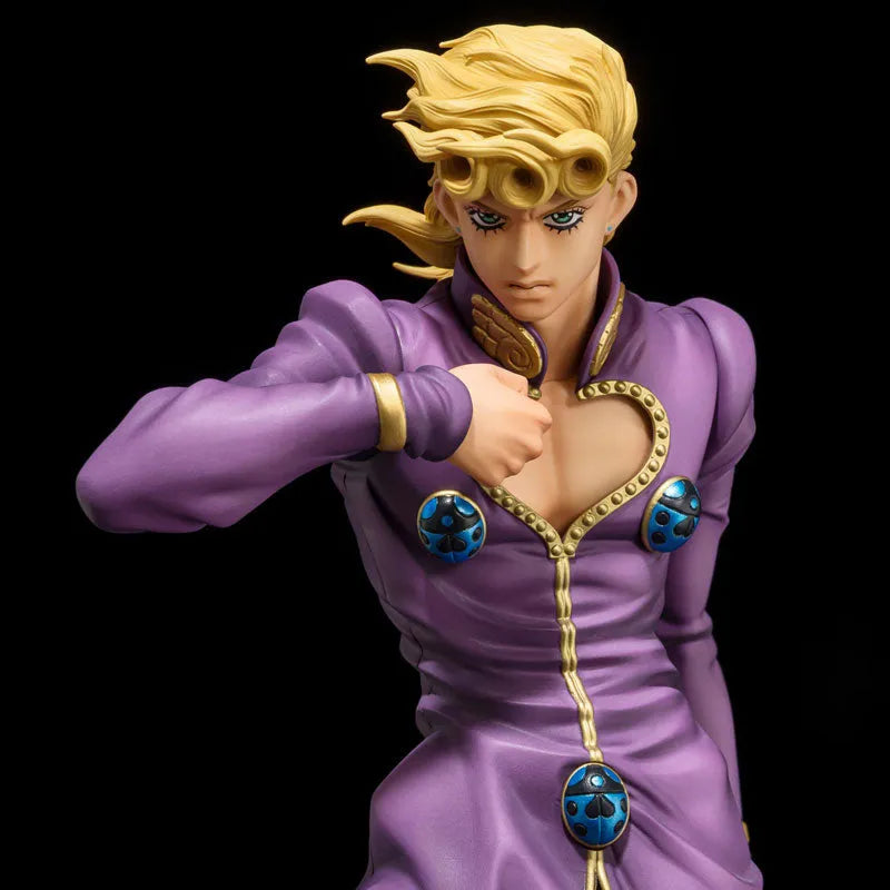 Jojo no Kimyou na Bouken - Ougon no Kaze - Giorno Giovanna - Figure Museum - 1/8 (Sentinel)ㅤ – Sentinel – ActionFigureBrasil