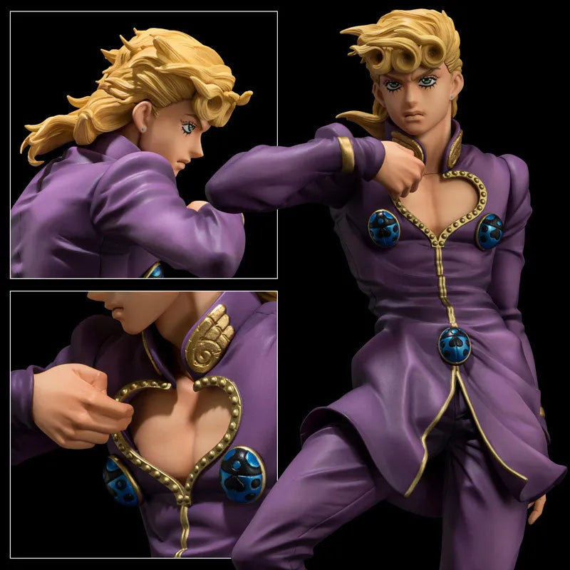 Jojo no Kimyou na Bouken - Ougon no Kaze - Giorno Giovanna - Figure Museum - 1/8 (Sentinel)ㅤ – Sentinel – ActionFigureBrasil