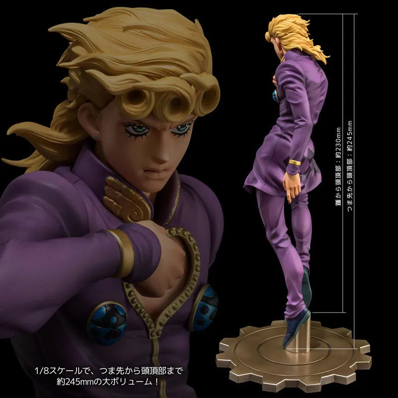 Jojo no Kimyou na Bouken - Ougon no Kaze - Giorno Giovanna - Figure Museum - 1/8 (Sentinel)ㅤ – Sentinel – ActionFigureBrasil