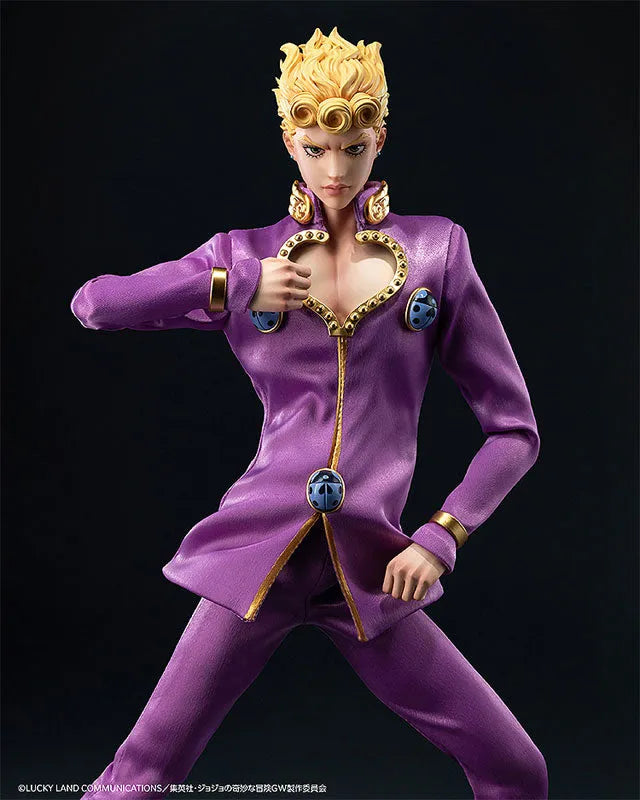 Jojo no Kimyou na Bouken - Ougon no Kaze - Giorno Giovanna - FigZero - 1/6 (ThreeZero)ㅤ – ThreeZero – ActionFigureBrasil