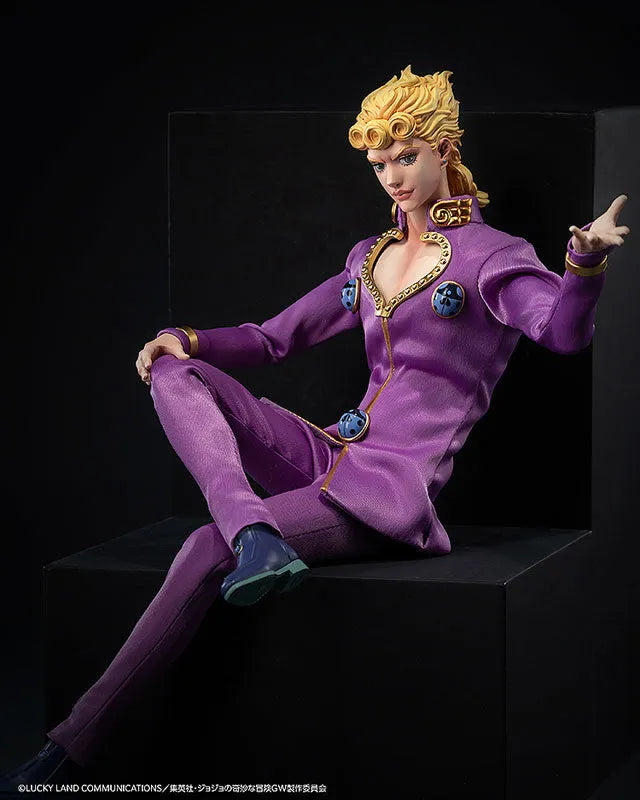 Jojo no Kimyou na Bouken - Ougon no Kaze - Giorno Giovanna - FigZero - 1/6 (ThreeZero)ㅤ – ThreeZero – ActionFigureBrasil